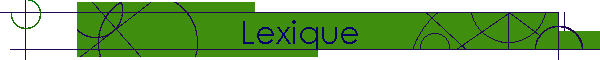 Lexique